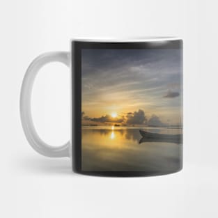 SUNSET AND BOATS ON THE SEA DESIGN Mug